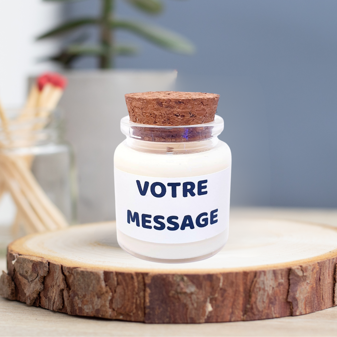 Pot de 50 ml - Votre message ou logo sans ruban