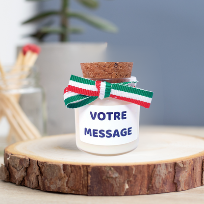 Bougie - Votre message - La Ritale - Pot de 50 ml