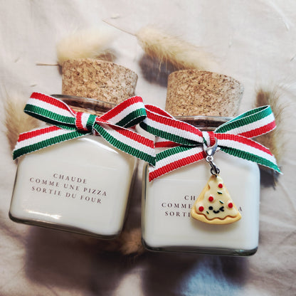 Bougie Chaude comme une pizza sortie du four – Cadeau coquin italien