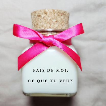 Bougie Fais de moi ce que tu veux – Cadeau coquin et amusant