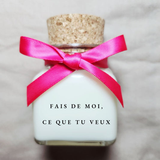 Bougie Fais de moi ce que tu veux – Cadeau coquin et amusant