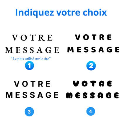 Bougie - Votre message - Original