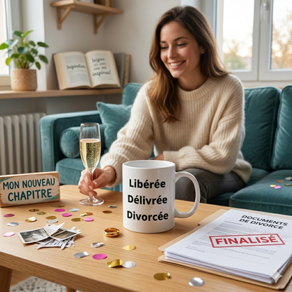 Mug Libérée Délivrée Divorcée