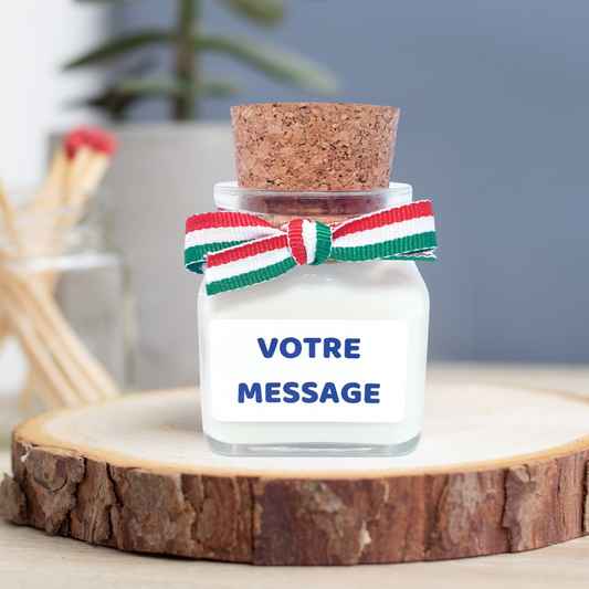 Bougie - Votre message - La Ritale - Pot de 120 ml